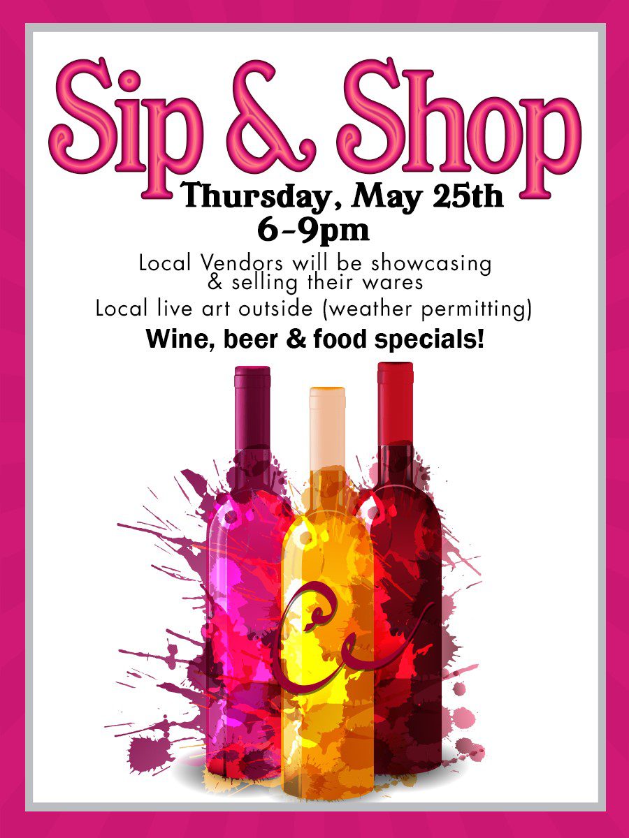sip and shop sip and shop