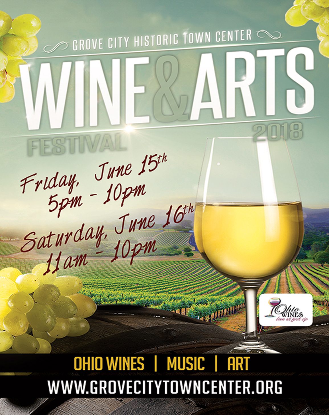 Grove City Town Center Wine and Arts Festival TheWineBuzz